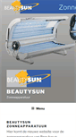 Mobile Screenshot of beautysun.com