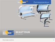 Tablet Screenshot of beautysun.com